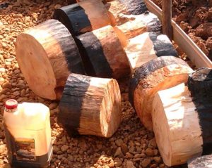 обработка древесины отработкой