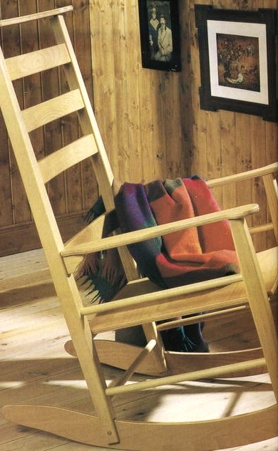 Деревянное кресло-качалка своими руками