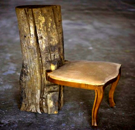 Мебель для сада своими руками из старого стула